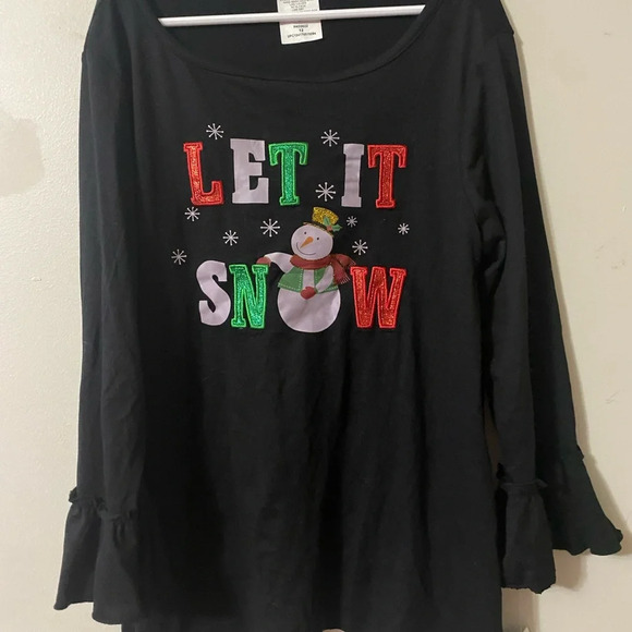 NWT Let it Snow Shirt - Picture 2 of 6